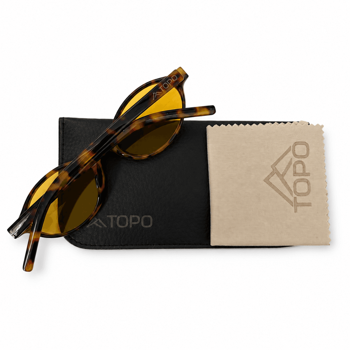 Óculos de Sol TOPO — Tartaruga